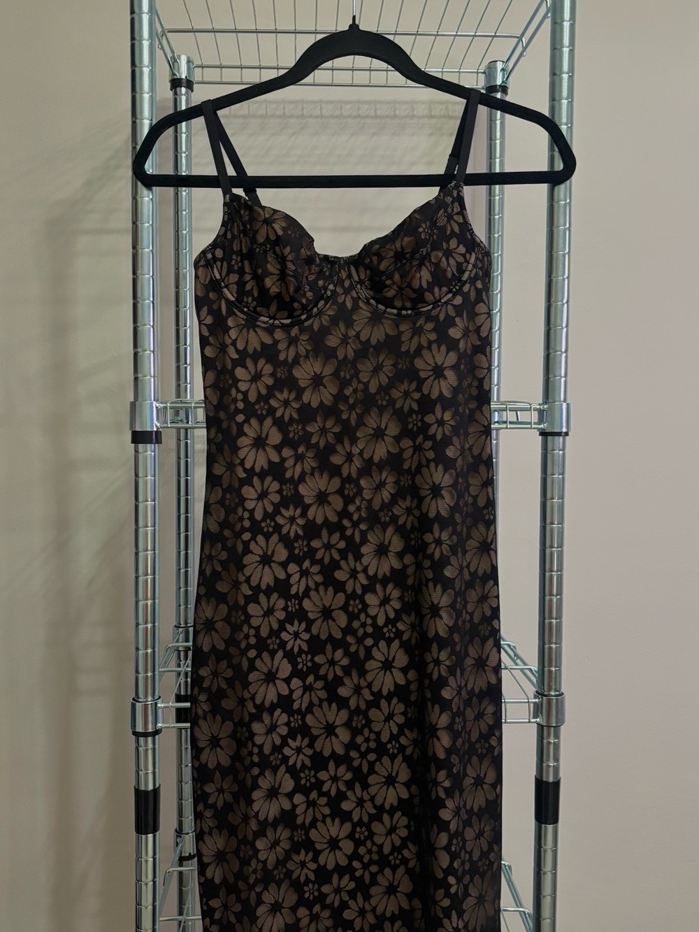 Vintage Victoria’s Secret Floral Lace Bodycon Dress